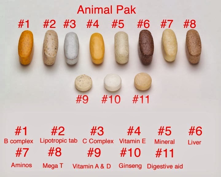 Animal Pak Universal do Corpo